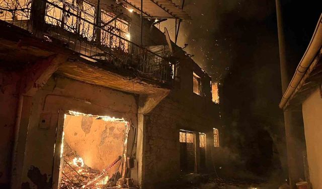 Manisa'da yangın felaketi