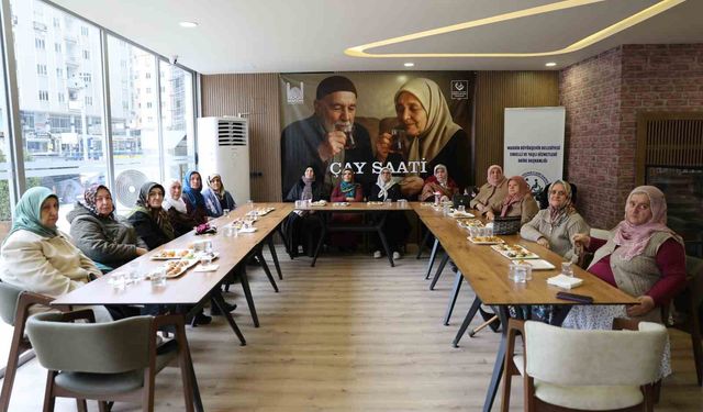 Mardin Büyükşehir Belediyesinden 65 yaş üstü bireyler için 'Sağlıklı Yaşam Çay Saati' etkinliği