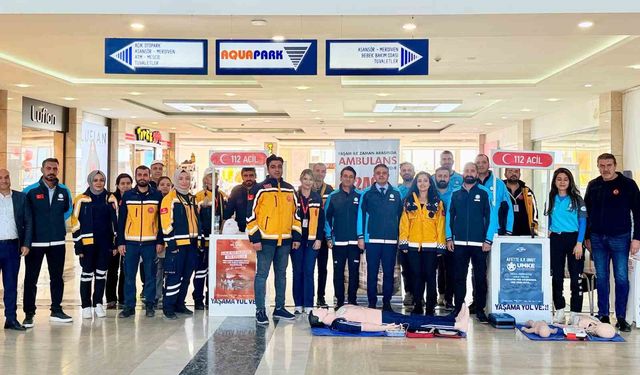 Mardin'de Acil Sağlık Hizmetleri Haftası etkinlikleri