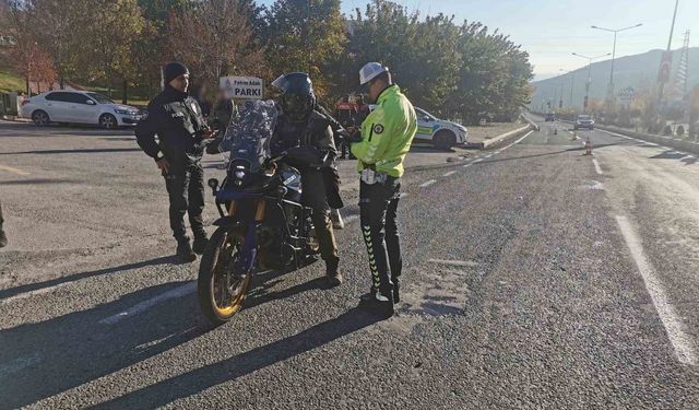 Mardin'de motosiklet denetimi