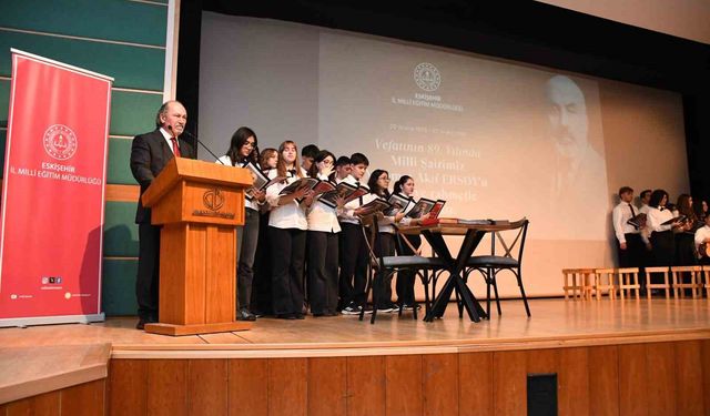 'Mehmet Âkif Ersoy'u Anma Programı' düzenlendi
