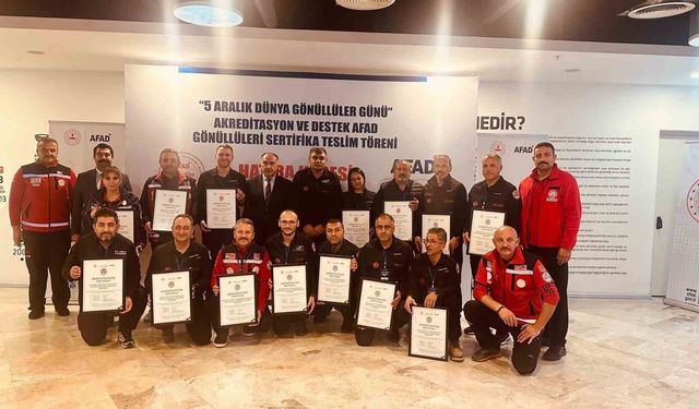 MEM Arama ve Kurtarma ekibi akredite edildi