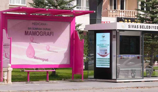 Meme kanserine karşı farkındalık projesi: 'Bir sonraki durak: Mamografi'