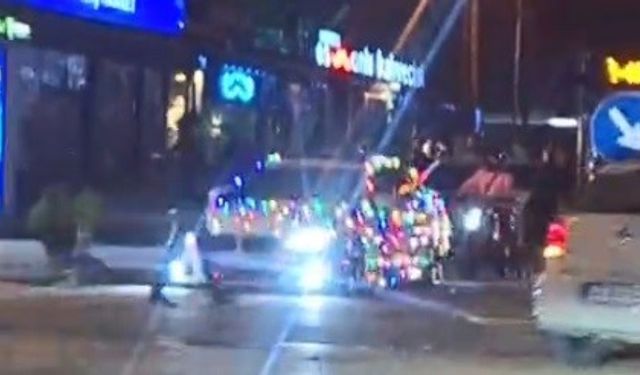 Menteşe'de aykırı ışık ve abartı egzozdan bir araca 11 bin TL ceza