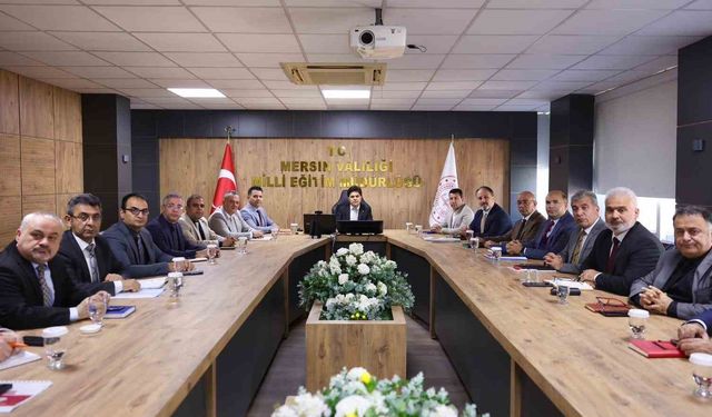 Mersin'de eğitim gündemi masaya yatırıldı