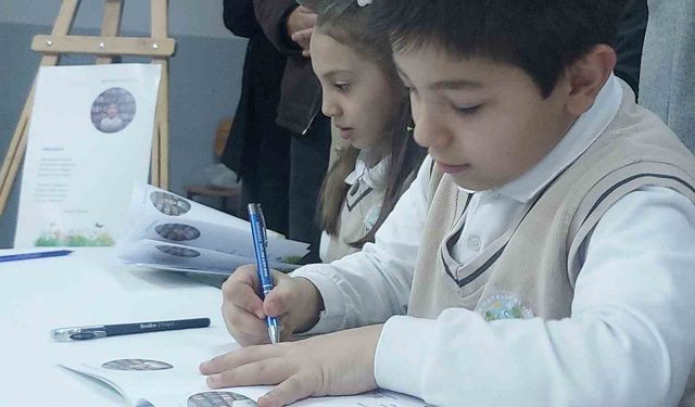 Minik yüreklerden arkadaşlarına destek