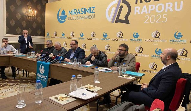 Mirasımız Kudüs Derneğinin 'Genişletilmiş 2025 Kudüs raporu' açıklandı