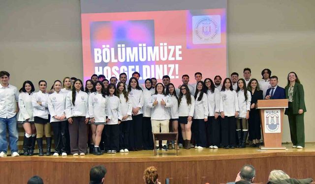 MSKÜ'de bir ilk: Gastronomi öğrencilerine aşçı ceketi giydirildi