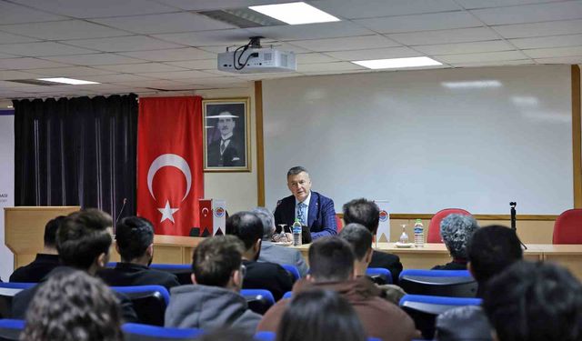 MTSO Başkanı Çakır'dan gençlere hayat dersi: 'Kendi gücünüze inanın'