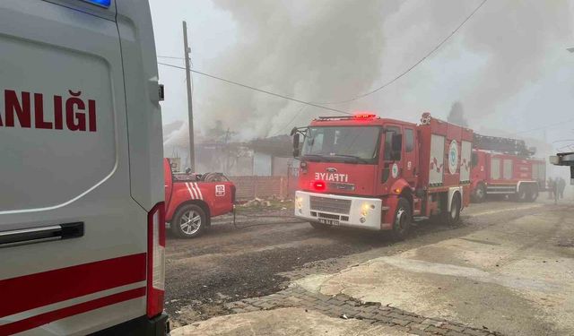 Muratlı'da ev yangını: 1 kişi dumandan etkilendi