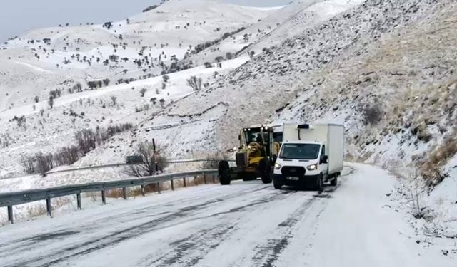 Muş'ta mahsur kalan 20 araç kurtarıldı