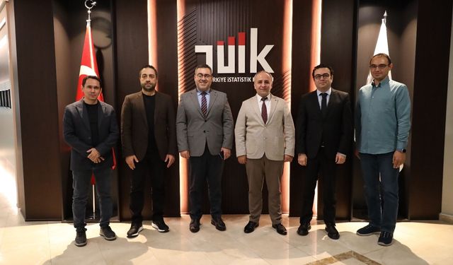 NEÜ ile TÜİK arasında iş birliği toplantısı gerçekleştirildi