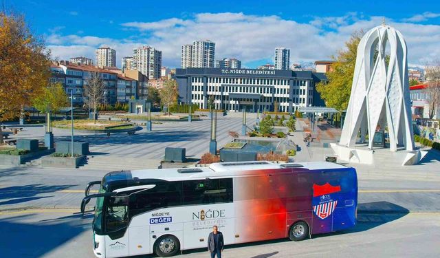 Niğde Belediyesi araç filosuna 20 milyon TL'lik yeni otobüs