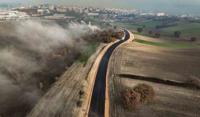 Nilüfer'deki çile sona erdi...Çamlık Bulvarı asfaltlandı