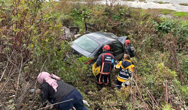 Ordu'da üç tekerlekli araç ile otomobil çarpıştı: 2 ölü, 1 yaralı