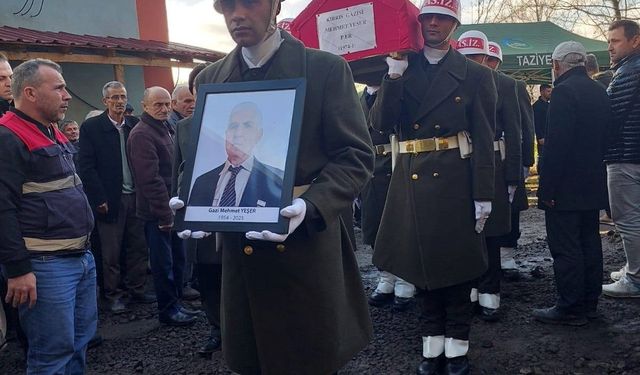 Ordulu Kıbrıs gazisi, son yolculuğuna uğurlandı