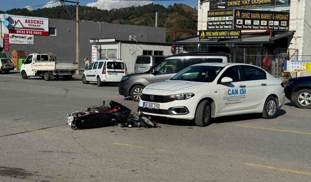 Ortaca'da trafik kazası: 1 yaralı