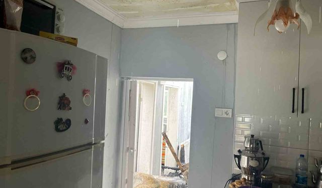 Osmaneli'de ev yangını: Eşyalar kullanılamaz hale geldi