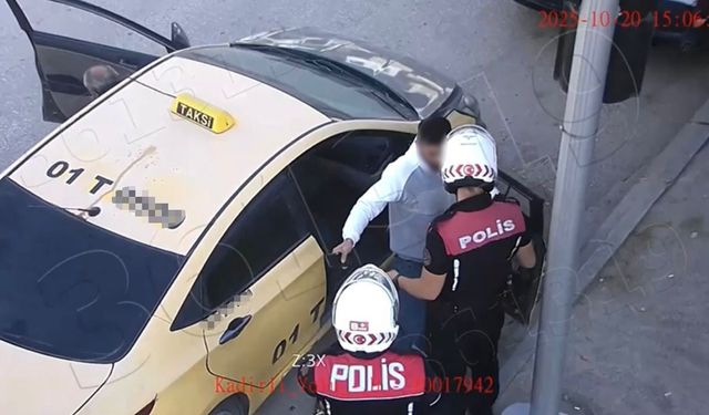 Osmaniye'de 2 milyonluk dolandırıcılık şüphelisi takside yakalandı