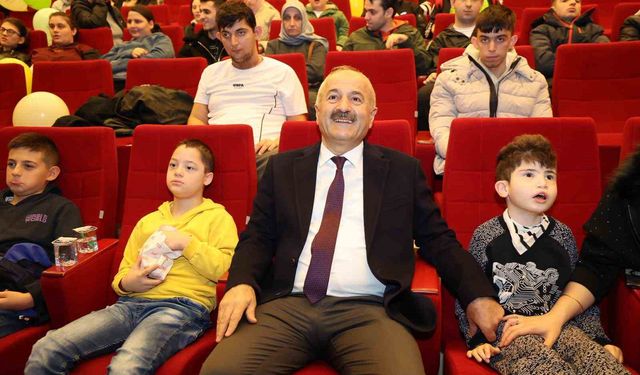 Özel çocukların sinema keyfi