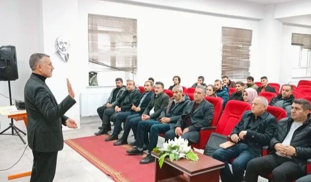 Patnos'ta LGS'ye yönelik strateji toplantısı gerçekleştirildi