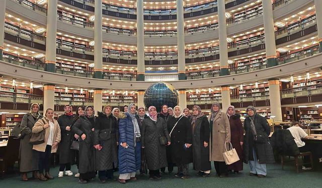 Pursaklar Belediyesi kadınlara 15 Temmuz Demokrasi Müzesi, Millet Camisi ve Millet Kütüphanesi gezisi düzenledi