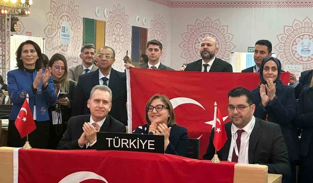 Şahin'in girişimiyle el emeği göz nuru Antep İşi Nakışı UNESCO tarafından tescillendi