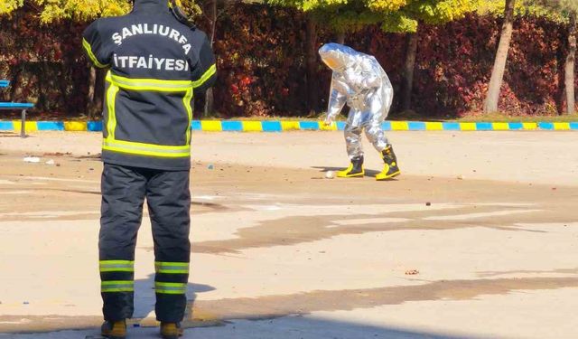 Şanlıurfa'da bir okulda deney tüplerinin patlaması sonucu 2 kişi yaralandı