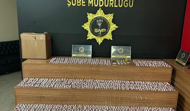 Şanlıurfa'da uyuşturucu operasyonu: 3 gözaltı