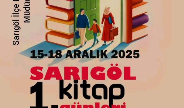 Sarıgöl'de ilk kez Kitap Fuarı düzenleniyor