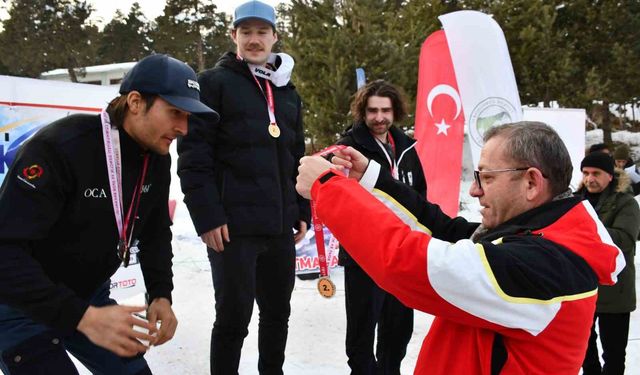 Sarıkamış'ta FIS Cup yarışları sona erdi