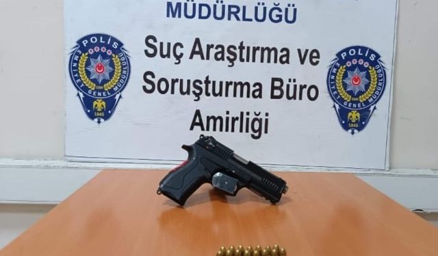 Sarıkamış'ta silah ele geçirildi