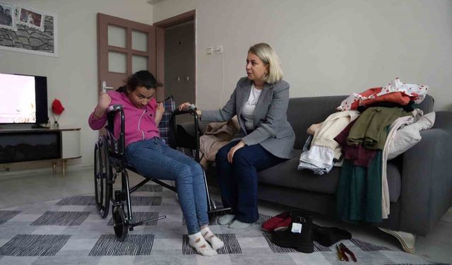 Serebral palsi hastası Tuğba Ateş'in hayali gerçek oldu