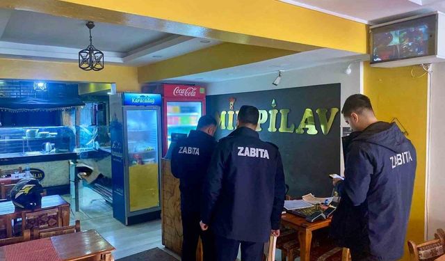 Siirt'te 4 iş yerine toplam 7 bin 171 lira idari yaptırım uygulandı