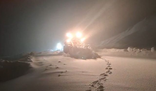 Siirt'te karla mücadele seferberliği: 97 araç ve 202 personel sahada