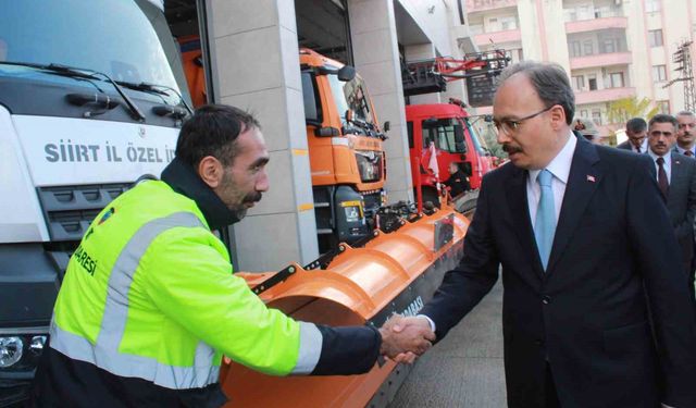 Siirt'te kurumlar kış hazırlıklarını tamamlayarak teyakkuza geçti