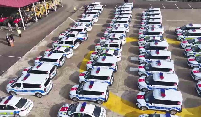 Şırnak'a 189 araçlık filo törenle teslim edildi