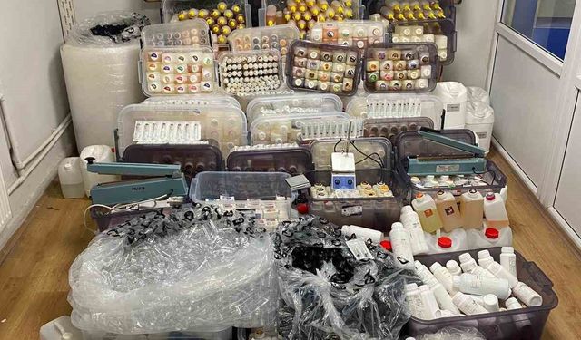 Sivas'ta tütün ve tütün mamulleri operasyonu: 1 tondan fazla malzeme ele geçirildi