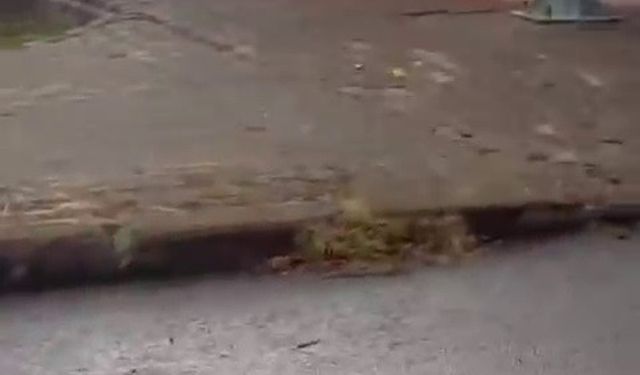 Sivas'ta yanan araç, alev topuna döndü