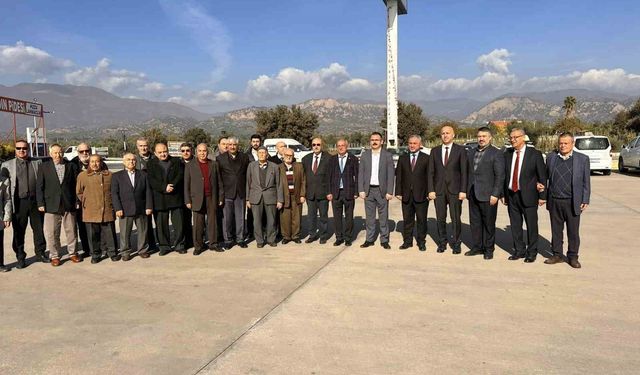 Sultanhisar'da vefa buluşması, emekli din görevlileri unutulmadı