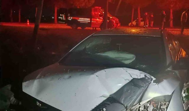 Susurluk'ta trafik kazası: 1 yaralı