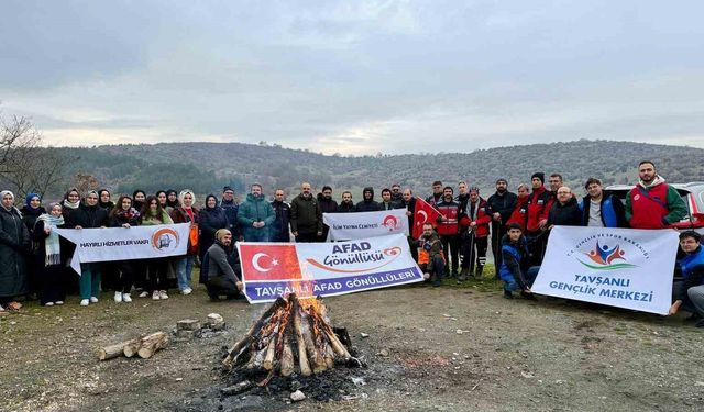 Tavşanlı'da Sarıkamış şehitleri için anlamlı vefa