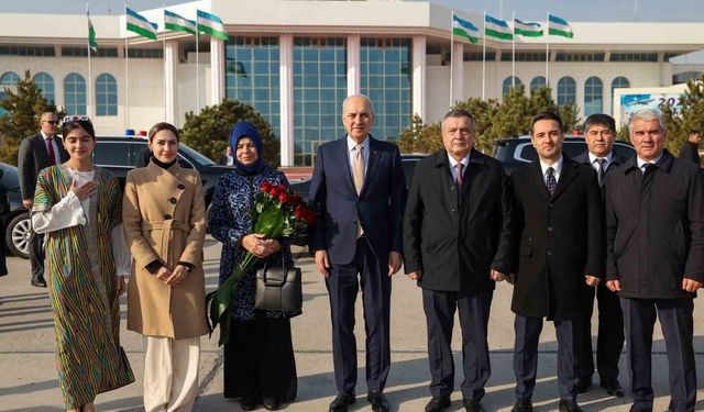 TBMM Başkanı Kurtulmuş, Özbekistan'da