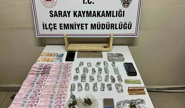 Tekirdağ polisi uyuşturucu ticaretine bir darbe daha indirdi