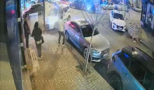 Tekirdağ'da feci kaza kamerada