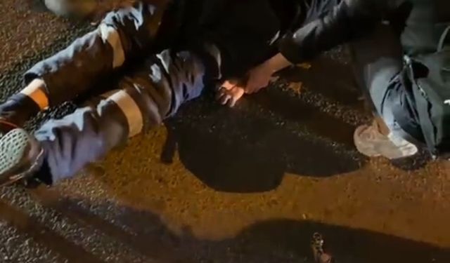 Tekirdağ'da motosikletin çarptığı yaya yaralandı