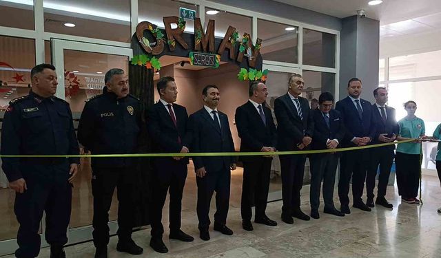 Tekirdağ'da öğrencilerden doğa temalı sergi