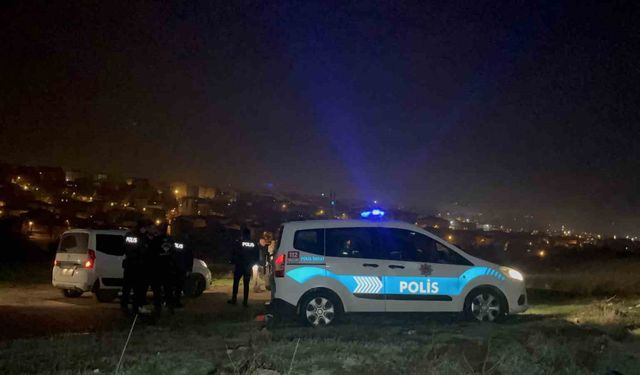 Tekirdağ'da polisi görünce elindeki silahla tarlaya girerek kaçan şahıs yakalandı