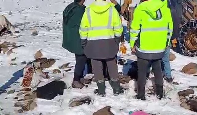 Tekman'da ESKİ ekiplerinin zorlu mesaisi