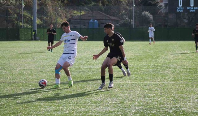 TFF 3. Lig: Çayelispor: 0 - Fatsa Belediyespor: 0